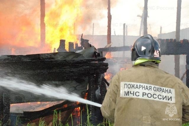 Реагирование подразделений пожарной охраны на пожар в Варгашинском муниципальном округе (итог)